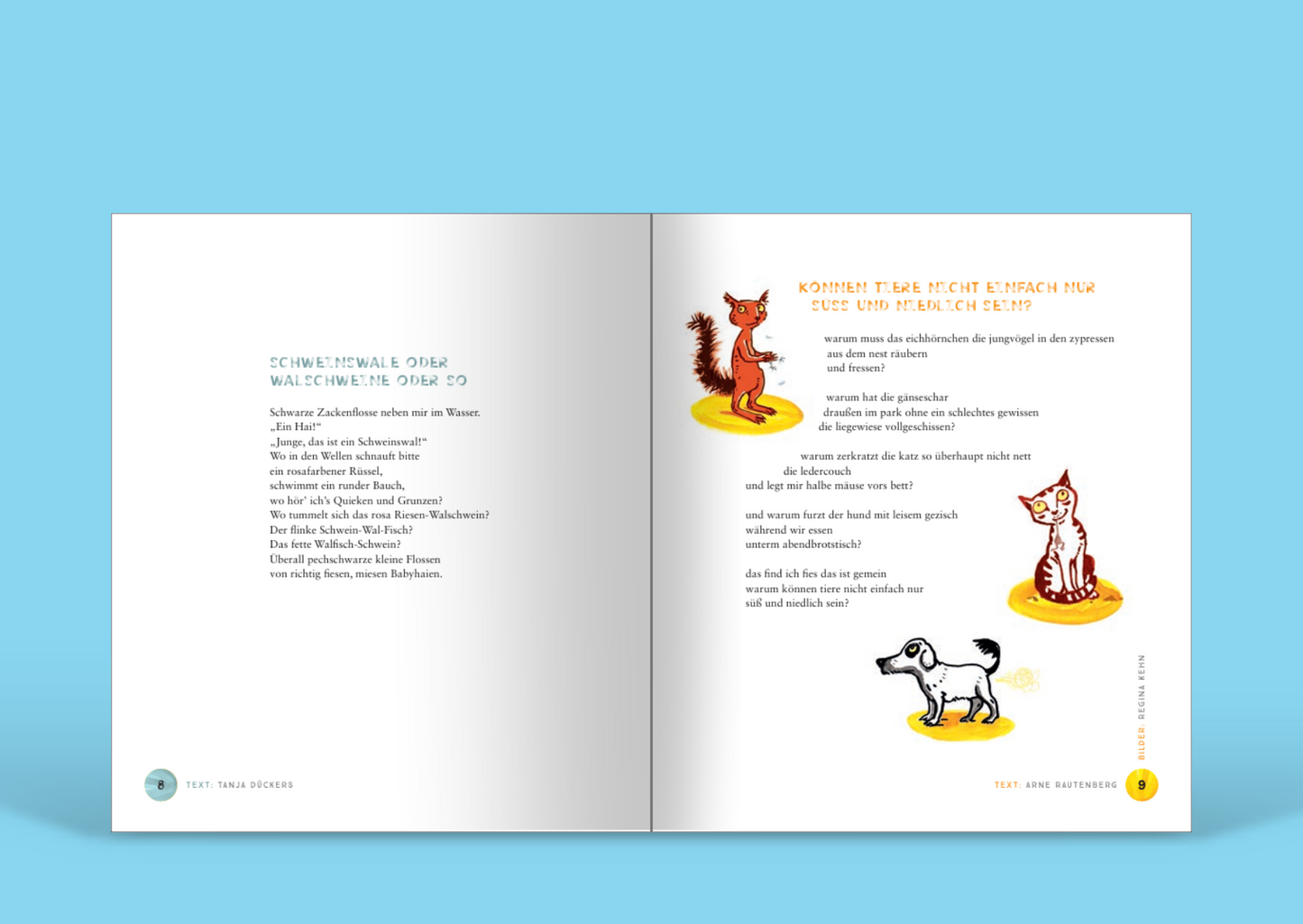 Ein Nilpferd steckt im Leuchtturm fest. Tiergedichte für Kinder