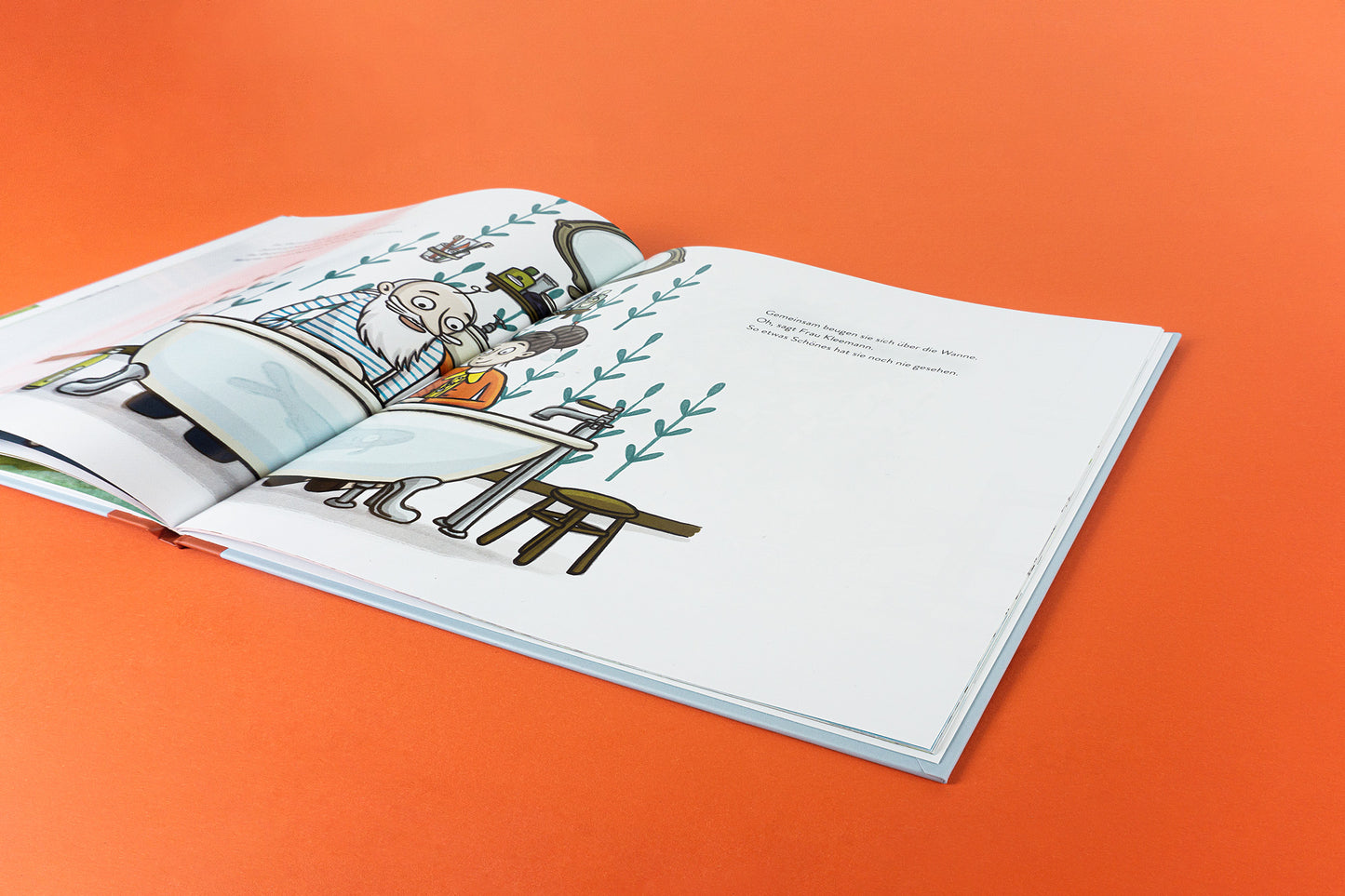 Herr Kleemann und sein Fisch