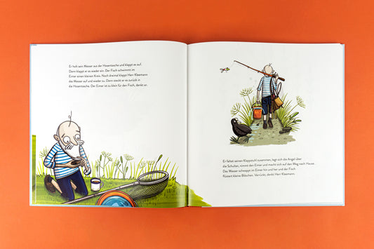 Herr Kleemann und sein Fisch