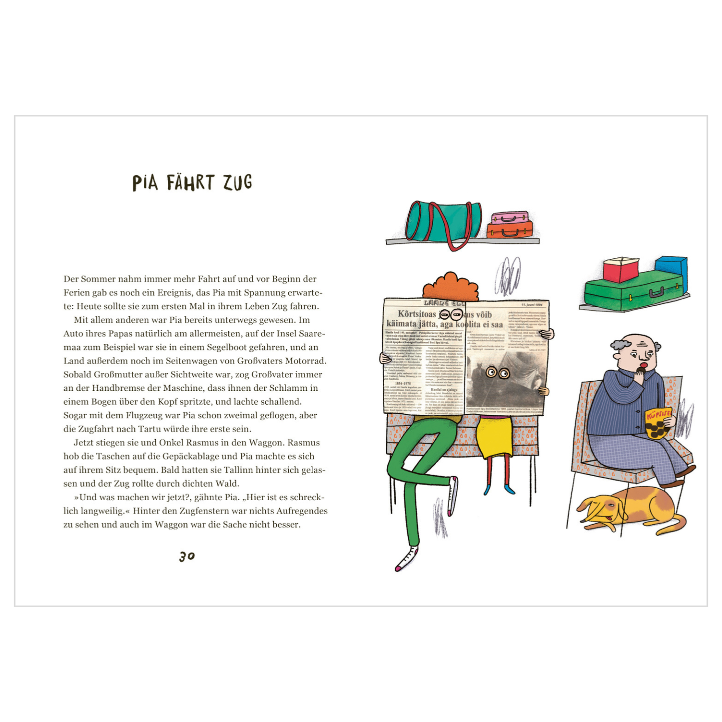 Pia Pfefferminz zieht ein