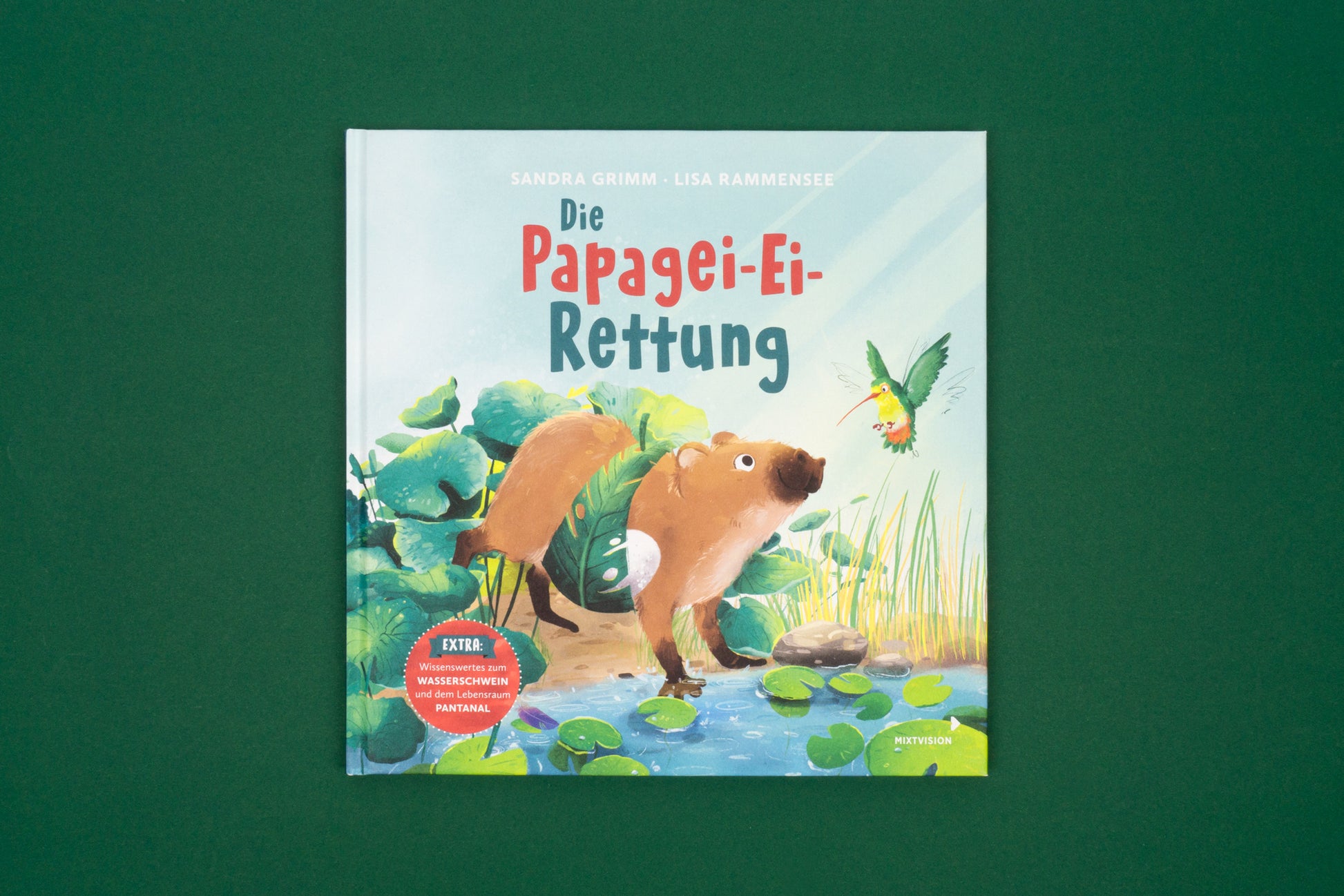 Die Papagei-Ei-Rettung 978-3-95854-180-1 Buch-Cover